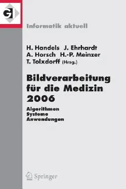 Cover of Bildverarbeitung Für Die Medizin 2006