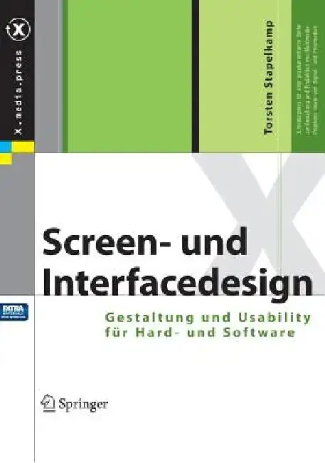 Cover of Screen- Und Interfacedesign