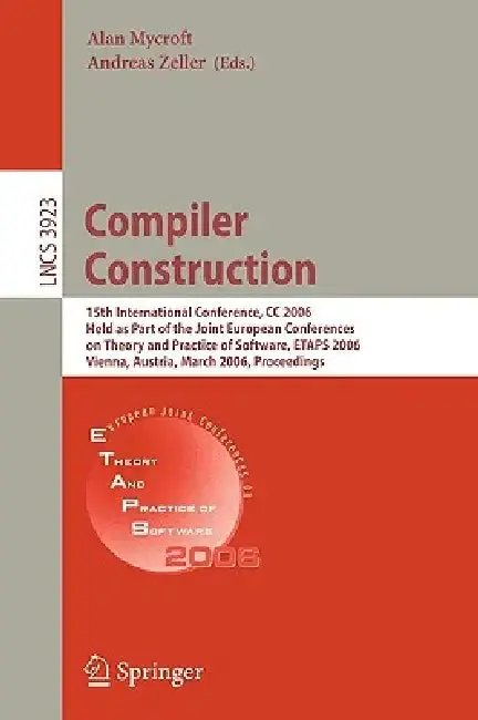 Cover of Compiler Construction