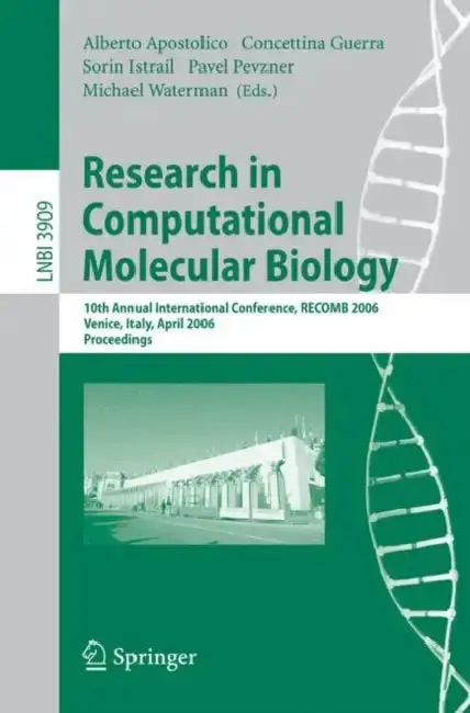 Cover of Research in Computational Molecular Biology