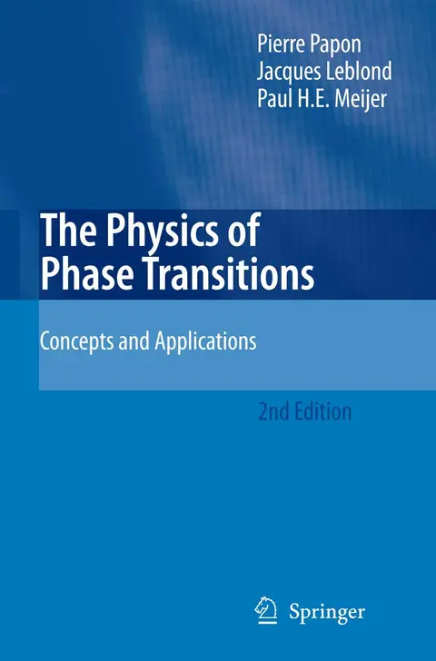 Cover of The Physics of Phase Transitions