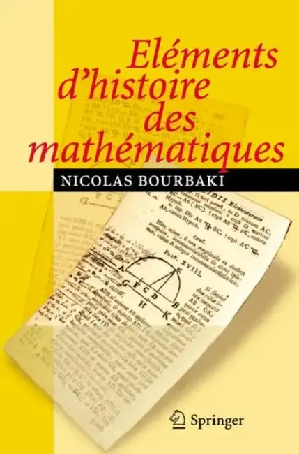 Cover of Eléments d'Histoire Des Mathématiques