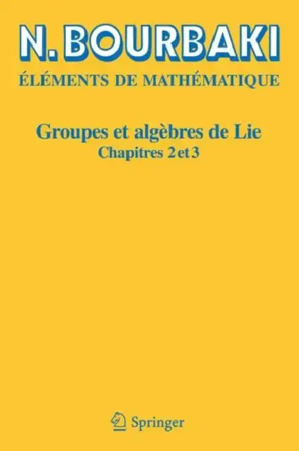 Cover of Groupes Et Algèbres de Lie