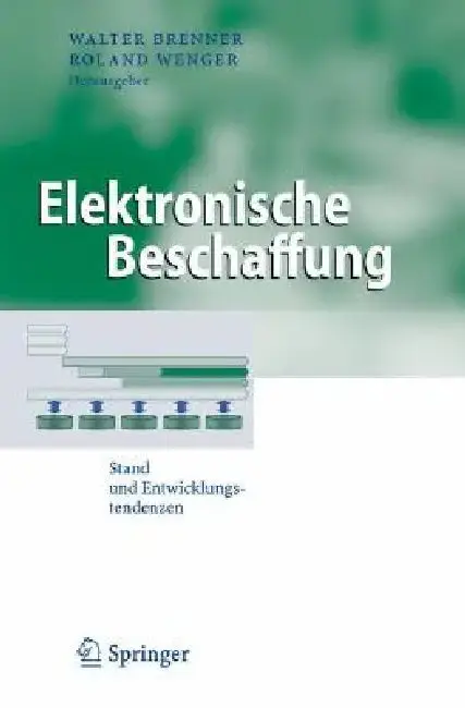 Cover of Elektronische Beschaffung
