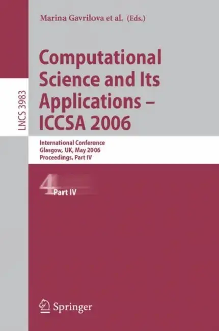 Cover of Computational Science and Its Applications - ICCSA 2006