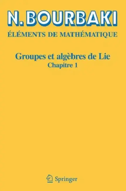 Cover of Groupes Et Algèbres de Lie