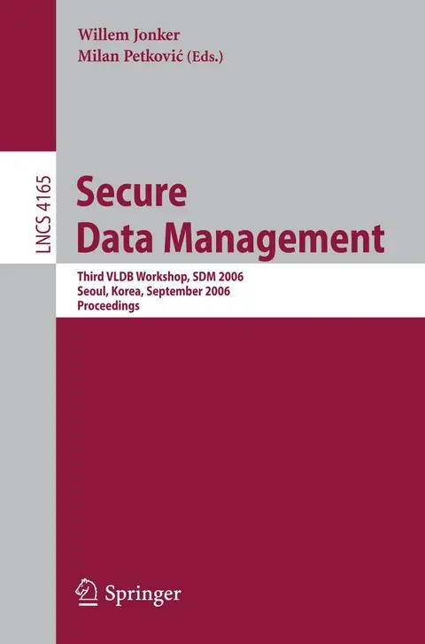 Cover of Secure Data Management