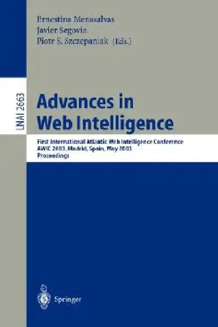 Cover of Advances in Web Intelligence