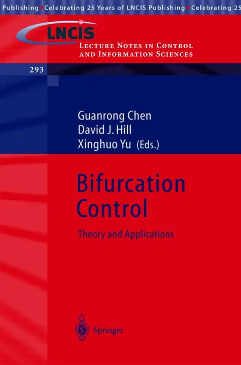 Cover of Bifurcation Control