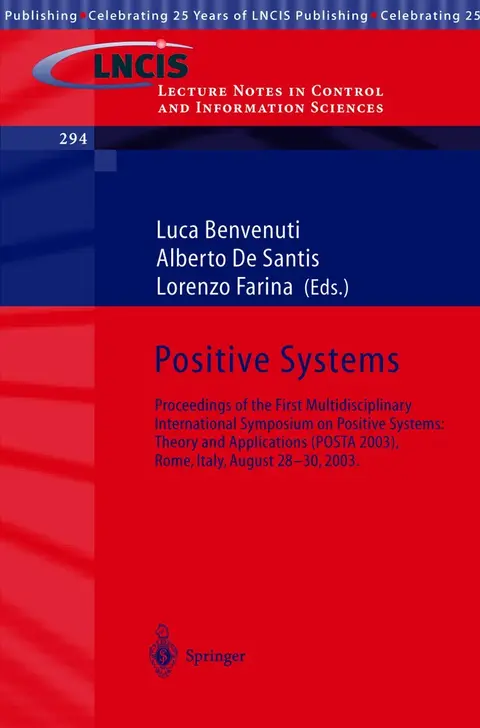Cover of Positive Systems