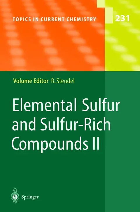 Cover of Elemental Sulfur and Sulfur-Rich Comounds II