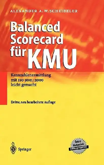 Cover of Balanced Scorecard Für Kmu