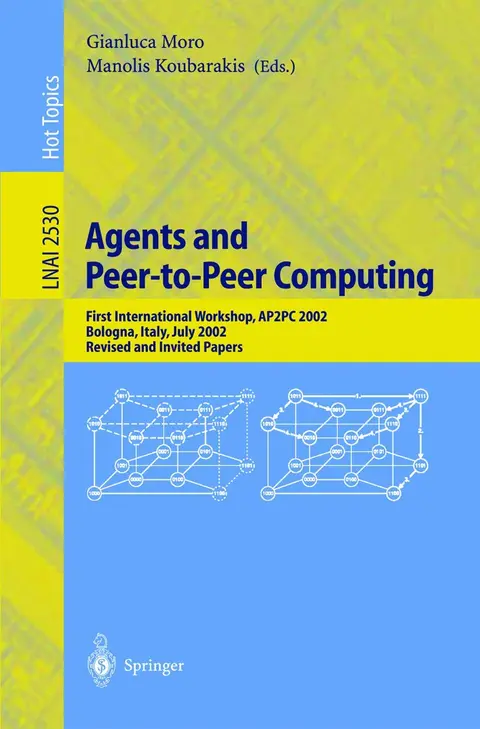 Cover of Agents and Peer-to-Peer Computing