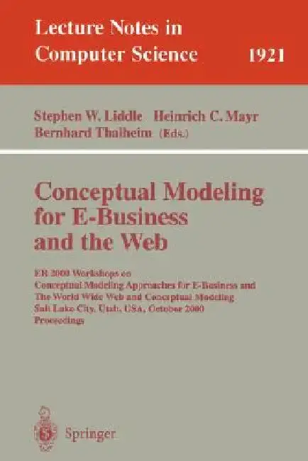 Cover of Conceptual Modeling for E-Business and the Web