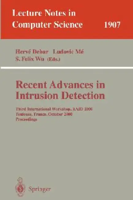 Cover of Recent Advances in Intrusion Detection