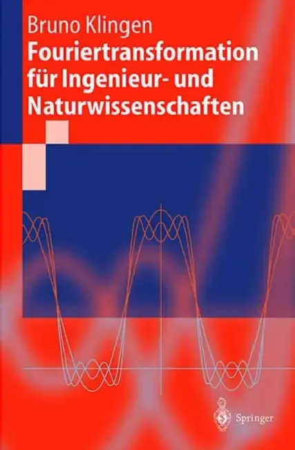 Cover of Fouriertransformation Für Ingenieur- Und Naturwissenschaften