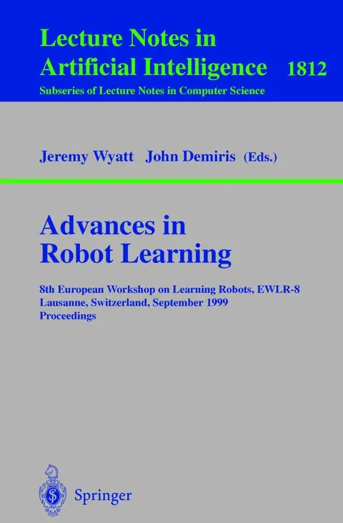 Cover of Advances in Robot Learning