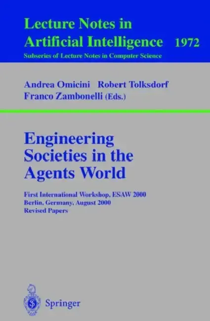 Cover of Engineering Societies in the Agents World