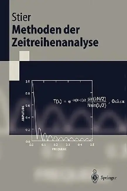 Cover of Methoden Der Zeitreihenanalyse