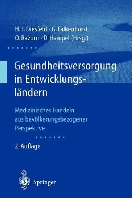 Cover of Gesundheitsversorgung in Entwicklungsländern