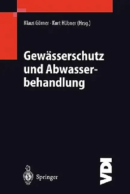 Cover of Gewässerschutz Und Abwasserbehandlung