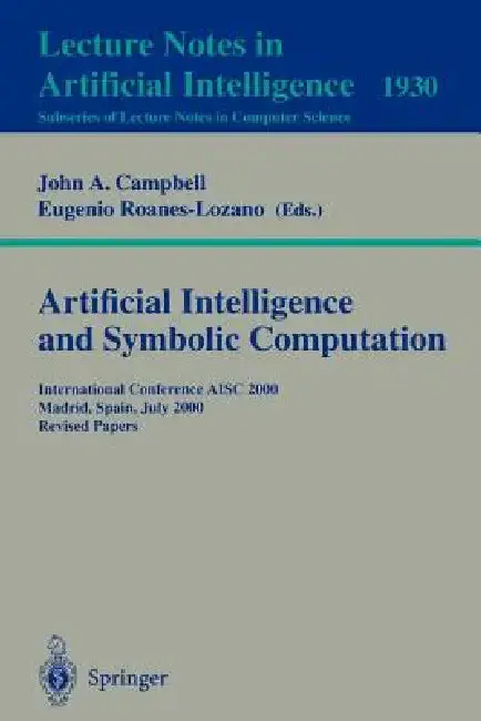 Cover of Artificial Intelligence and Symbolic Computation