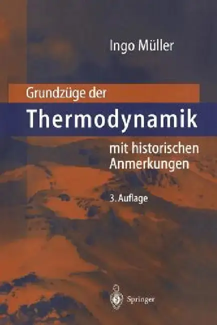 Cover of Grundzüge Der Thermodynamik
