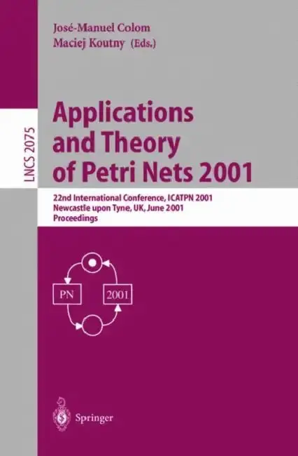 Cover of Applications and Theory of Petri Nets 2001