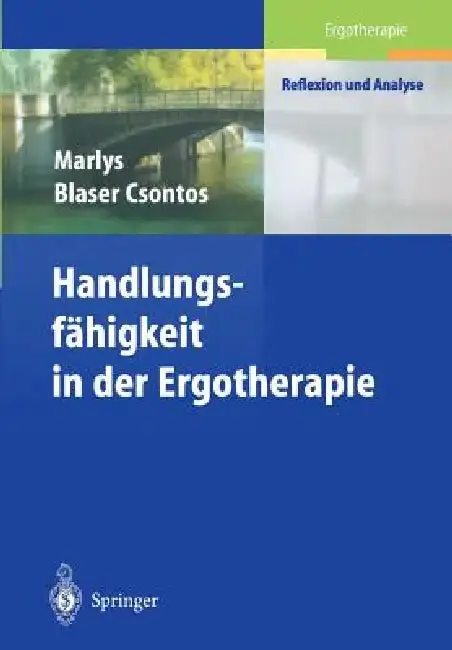 Cover of Handlungs-Fähigkeit in Der Ergotherapie