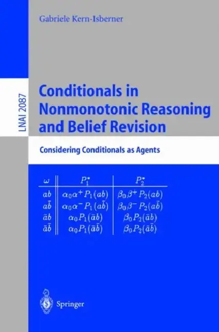 Cover of Conditionals in Nonmonotonic Reasoning and Belief Revision