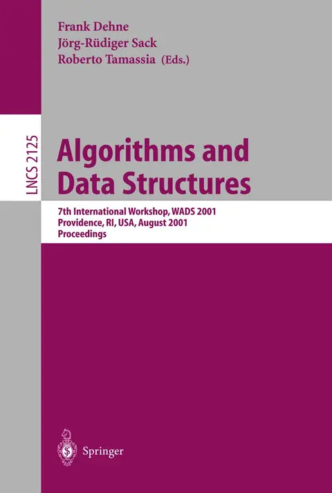 Cover of Algorithms and Data Structures