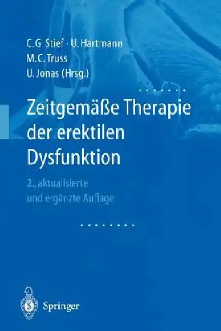 Cover of Zeitgemäße Therapie Der Erektilen Dysfunktion
