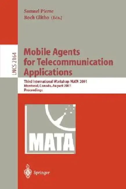 Cover of Mobile Agents for Telecommunication Applications