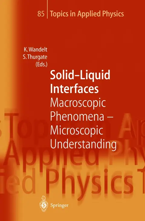 Cover of Solid-Liquid Interfaces
