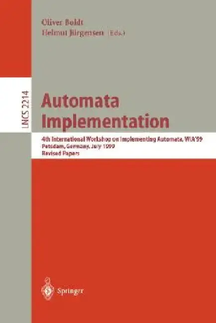 Cover of Automata Implementation