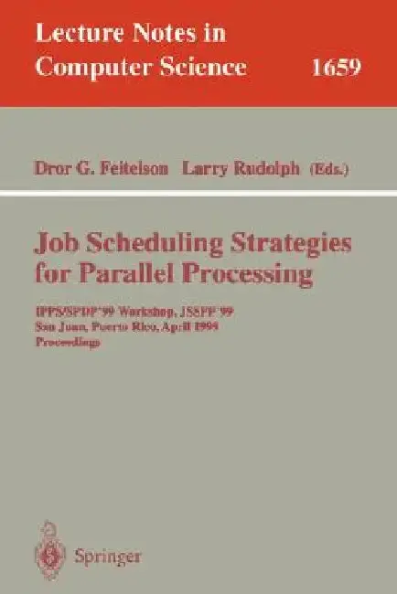 Cover of Job Scheduling Strategies for Parallel Processing