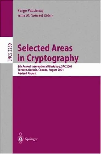 Cover of Selected Areas in Cryptography