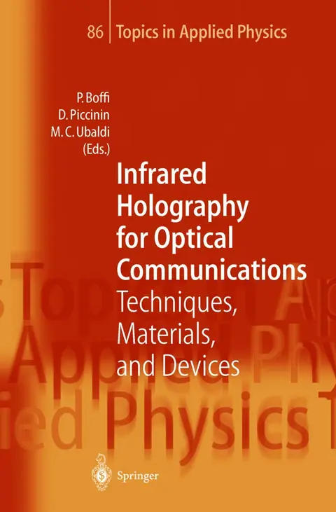 Cover of Infrared Holography for Optical Communications