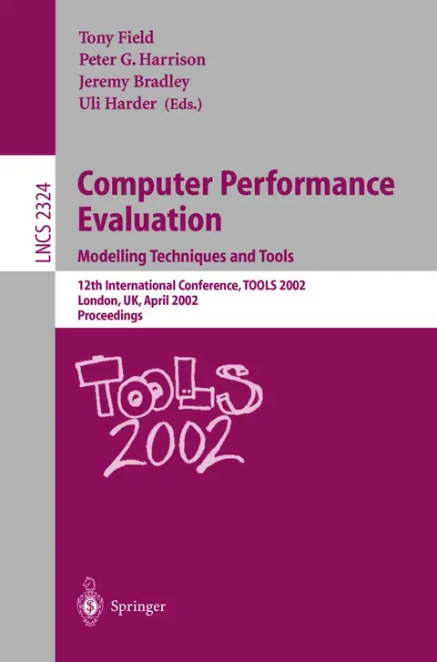 Cover of Computer Performance Evaluation