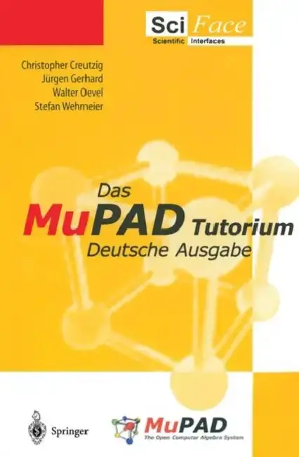 Cover of Das Mupad Tutorium