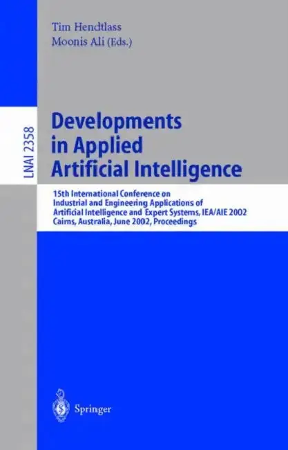 Cover of Developments in Applied Artificial Intelligence