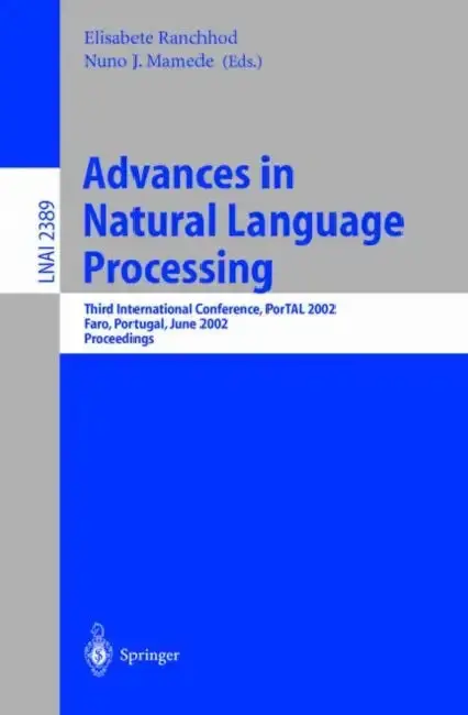 Cover of Advances in Natural Language Processing