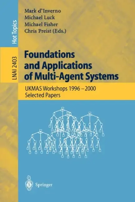 Cover of Foundations and Applications of Multi-Agent Systems