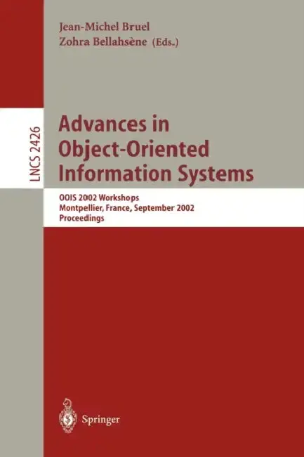 Cover of Advances in Object-Oriented Information Systems