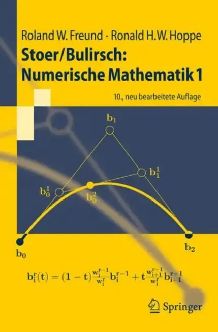 Cover of Stoer/Bulirsch