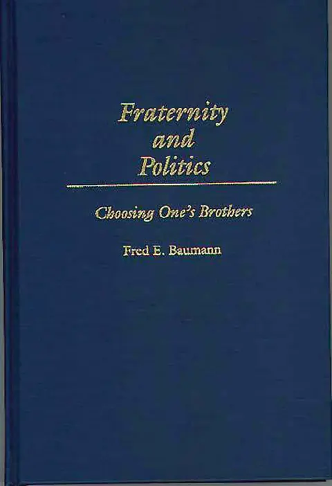 Cover of Fraternity and Politics