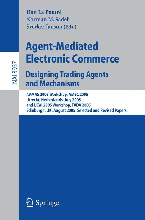 Cover of Agent-Mediated Electronic Commerce