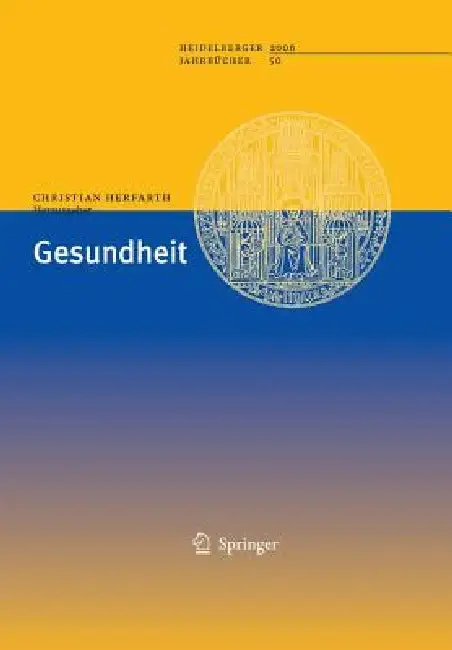 Cover of Gesundheit