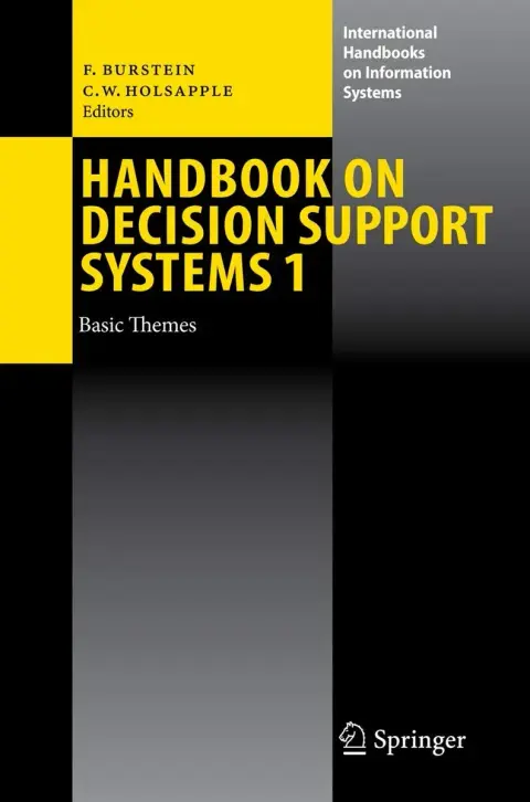 Cover of Handbook on Decision Support System 1