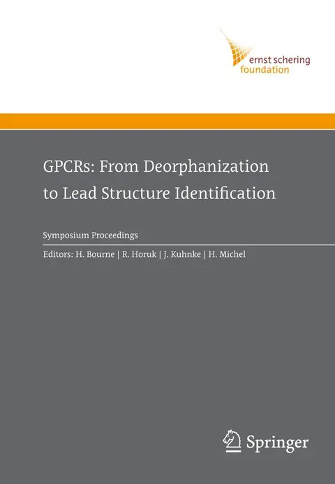 Cover of Gpcrs, from Deorphanization to Lead Structure Identification